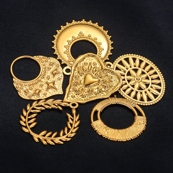 Stainless Steel Pendant A Variety Of Designs Diy Handmade Jewelry Accessories