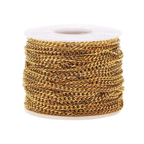 1.6mm Wire Diameter Stainless Steel Chain Diy Accessories