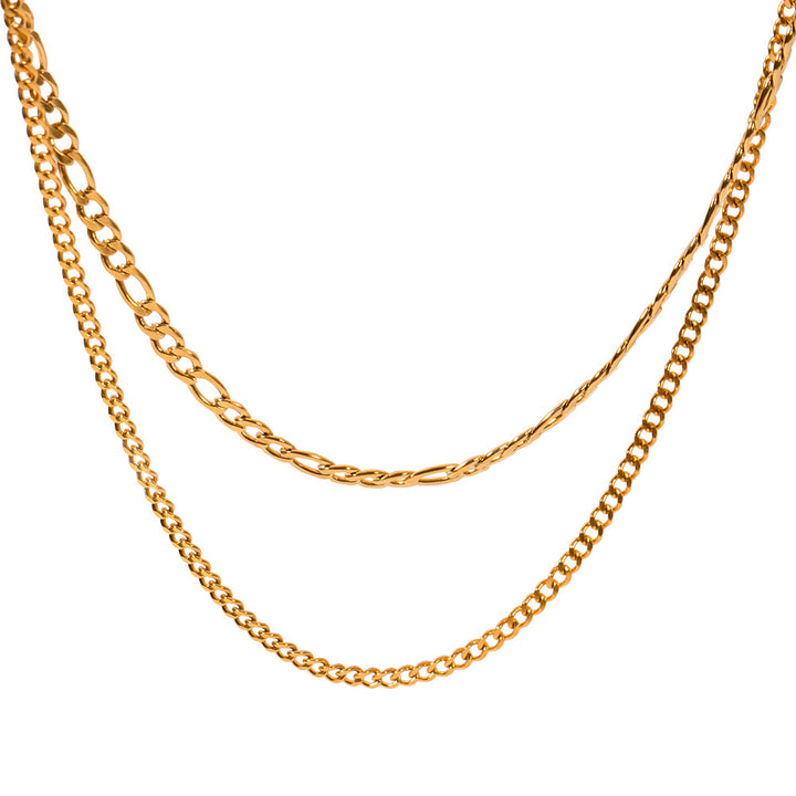 Stainless Steel Jewelry Non-Fading Light Luxury High-End Clavicle Chain