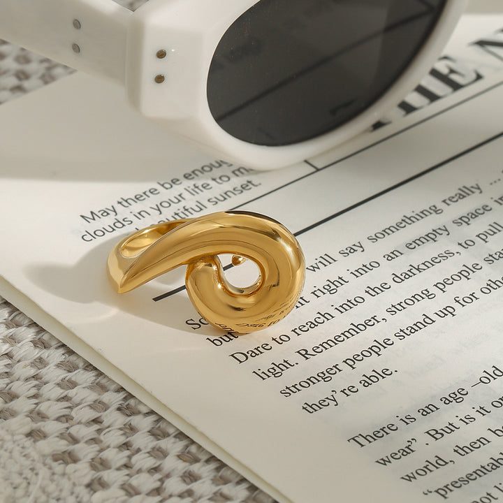 Stainless Steel Rings Hand Ornaments