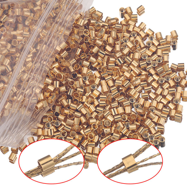 Stainless Steel Positioning Tube Crimp End Beads