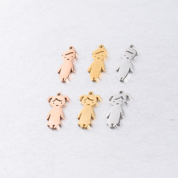 Mirror Stainless Steel Pendant For Boys And Girls Can Be Engraved Diy Jewelry Accessories Couple Pendant Pendant 20mm